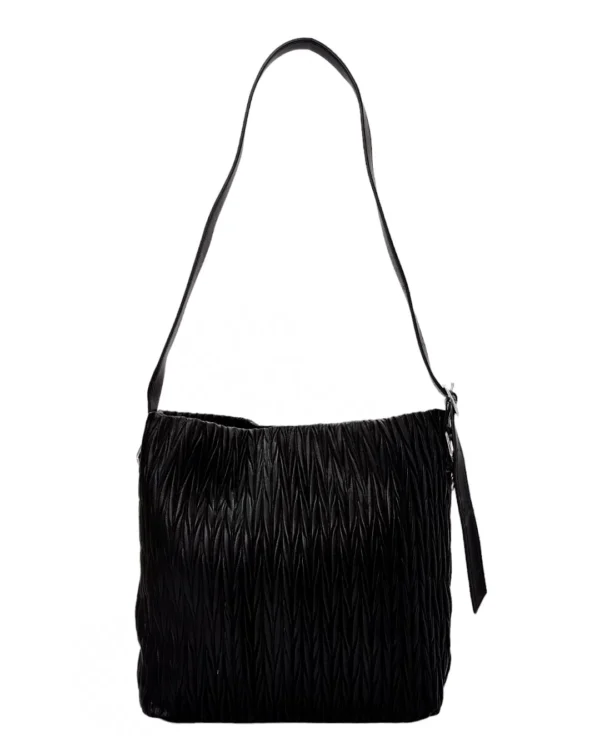 Γυναικεία Τσάντα ώμου Με Αλυσίδα Bag to Bag Μαύρο