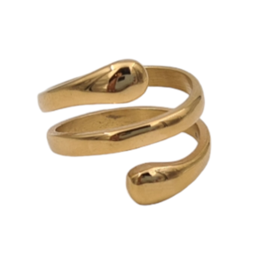 Δαχτυλίδι Τριπλό Ανοιχτό  -339D2506 GOLD