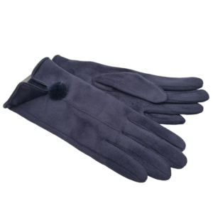 Γάντια Με Pom Pom  - 173GP08 BLUE