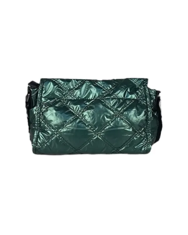 Τσάντα χιαστί από αδιάβροχο ύφασμα-KX2205 GREEN