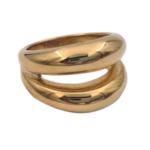 Δαχτυλίδι  Από Ατσάλι  - 2513D2506 GOLD
