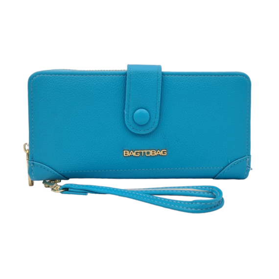 Γυναικείο πορτοφόλι με κούμπωμα Bag to Bag Μπλε