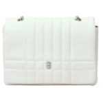 Τσάντα ώμου -χιαστί με αλυσίδα -KX-2248 -19 WHITE