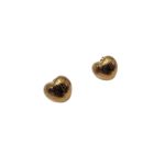 Καρφωτά σκουλαρίκια καρδιές- 400SK2806-GOLD