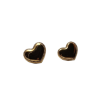 Καρφωτά σκουλαρίκια καρδιές- 399SK2806-GOLD