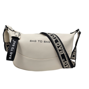 Γυναικείο Τσαντάκι Μέσης Bag To Bag Μπεζ 2